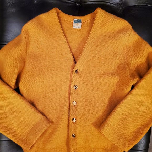 VINTAGE 1960s Golf Cardigan - Picture 6 of 9